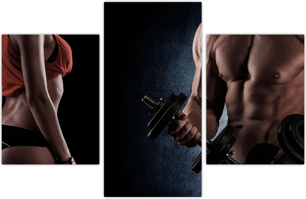 Tablou - Fitness (90x60 cm)