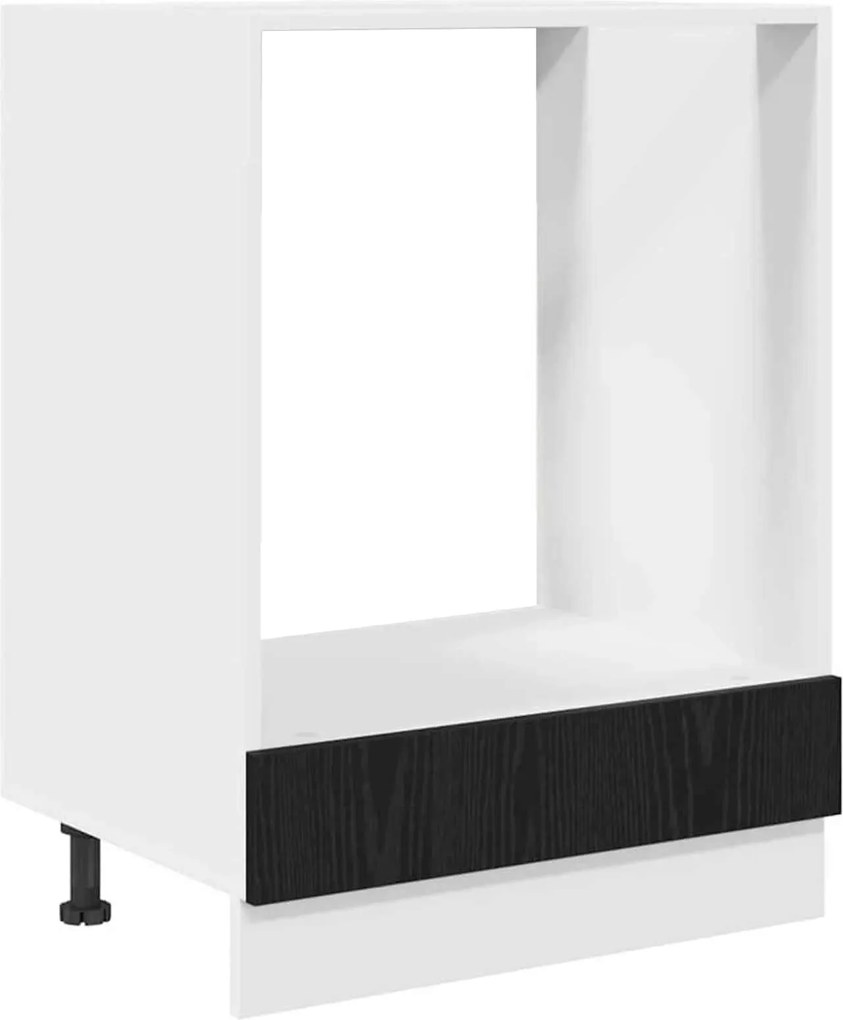 vidaXL Dulap suspendat Stejar Negru 60 x 46 x 81,5 cm Lemn compozit