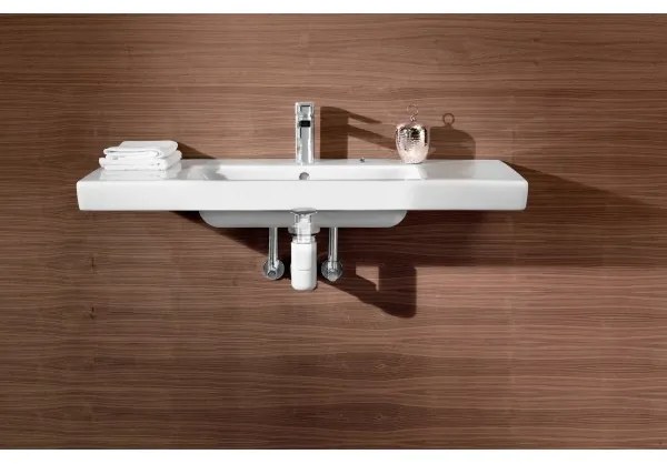 Lavoar suspendat, Villeroy&amp;Boch Subway 2.0, 100x47cm, fara preaplin, Alb Alpin, 7175A101
