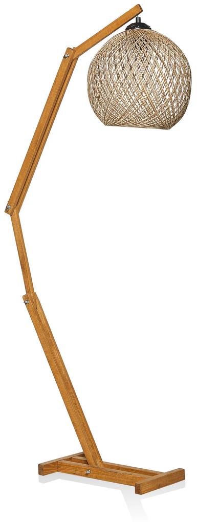 Lampadar Beehive haaus JK, 60 W, Ecru/Maro, H 135 cm