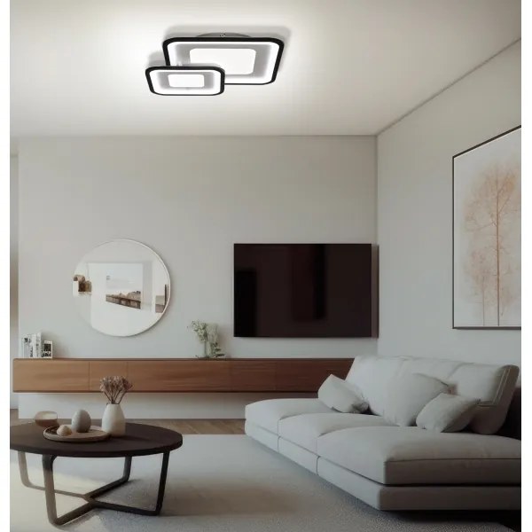 Brilagi - Plafonieră LED dimabilă TANDORA LED/49W/230V 3000-6000K + telecomandă