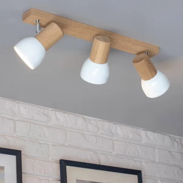 Spot-Light 2224374 - Lampă spot SVENDA, 3x E27 / 60W / 230V