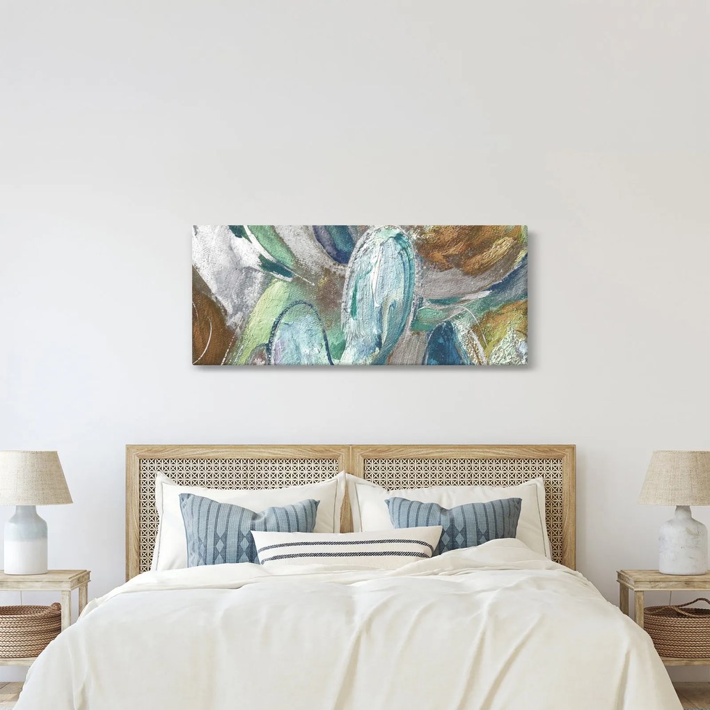 Tablou - Pictura figura abstractă (120x50 cm)