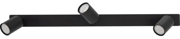 Spot încastrat NEX 3xGU10/10W/230V negru