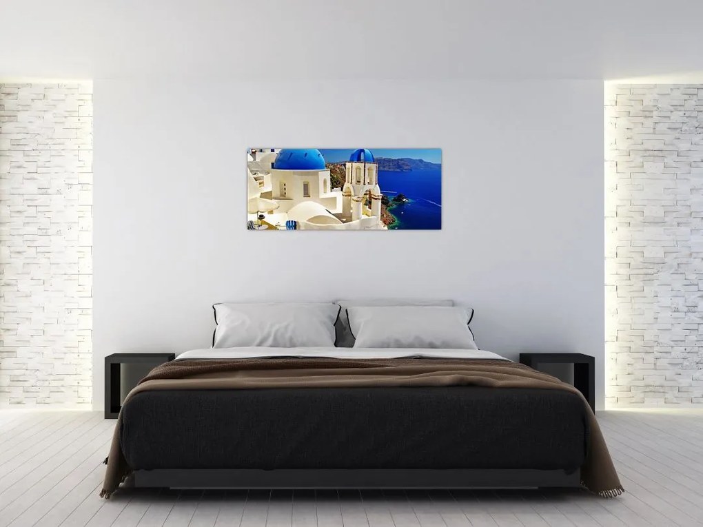 Tablou - Santorini, Grecia (120x50 cm)