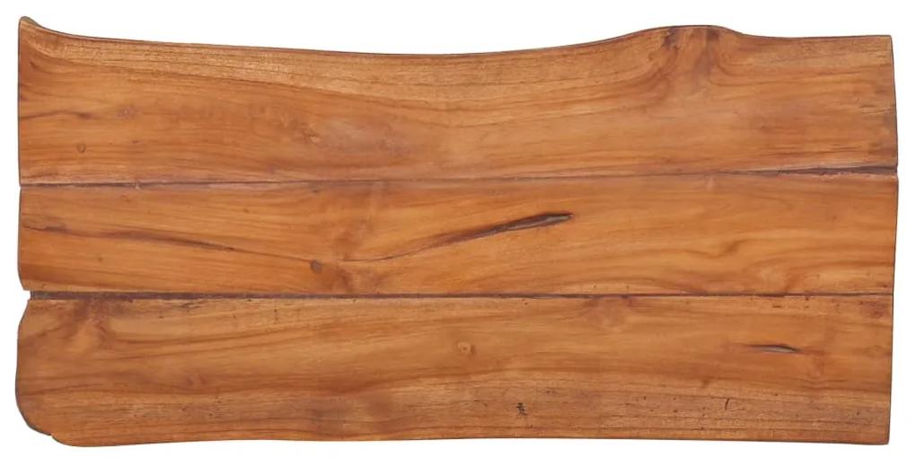 Banca de gradina, 80 cm, lemn masiv de tec 80 cm
