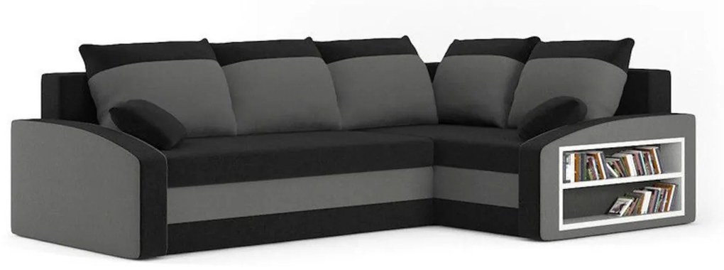 Supermobel Colțar extensibil TABIT 2,230x75x180, haiti 17/haiti 14, dreapta