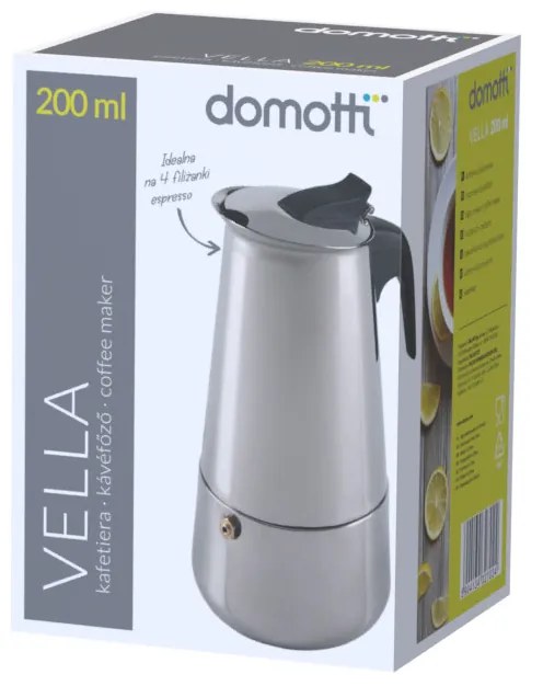 Cafetiera filtru 4 portii, 200ml, Vella