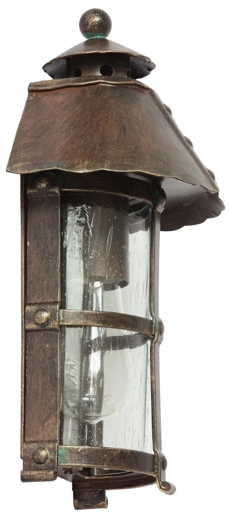 Aplica 1/2 iluminat exterior din fier forjat, design medieval WL 3396