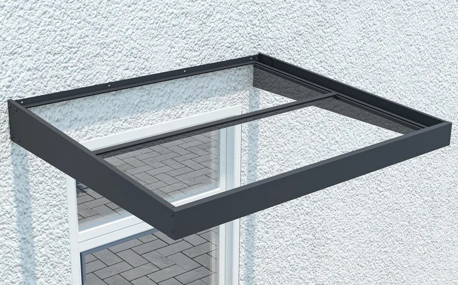 Copertină pentru ușă Lubeka 100 x 120 cm CoverTech antracit