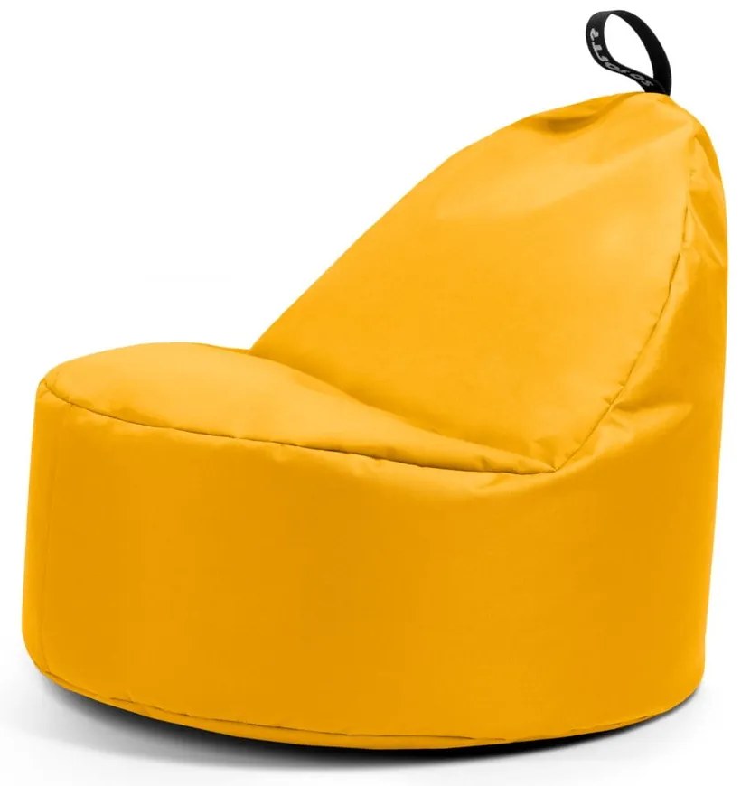 Fotoliu bean bag galben Round XL – So Soft?