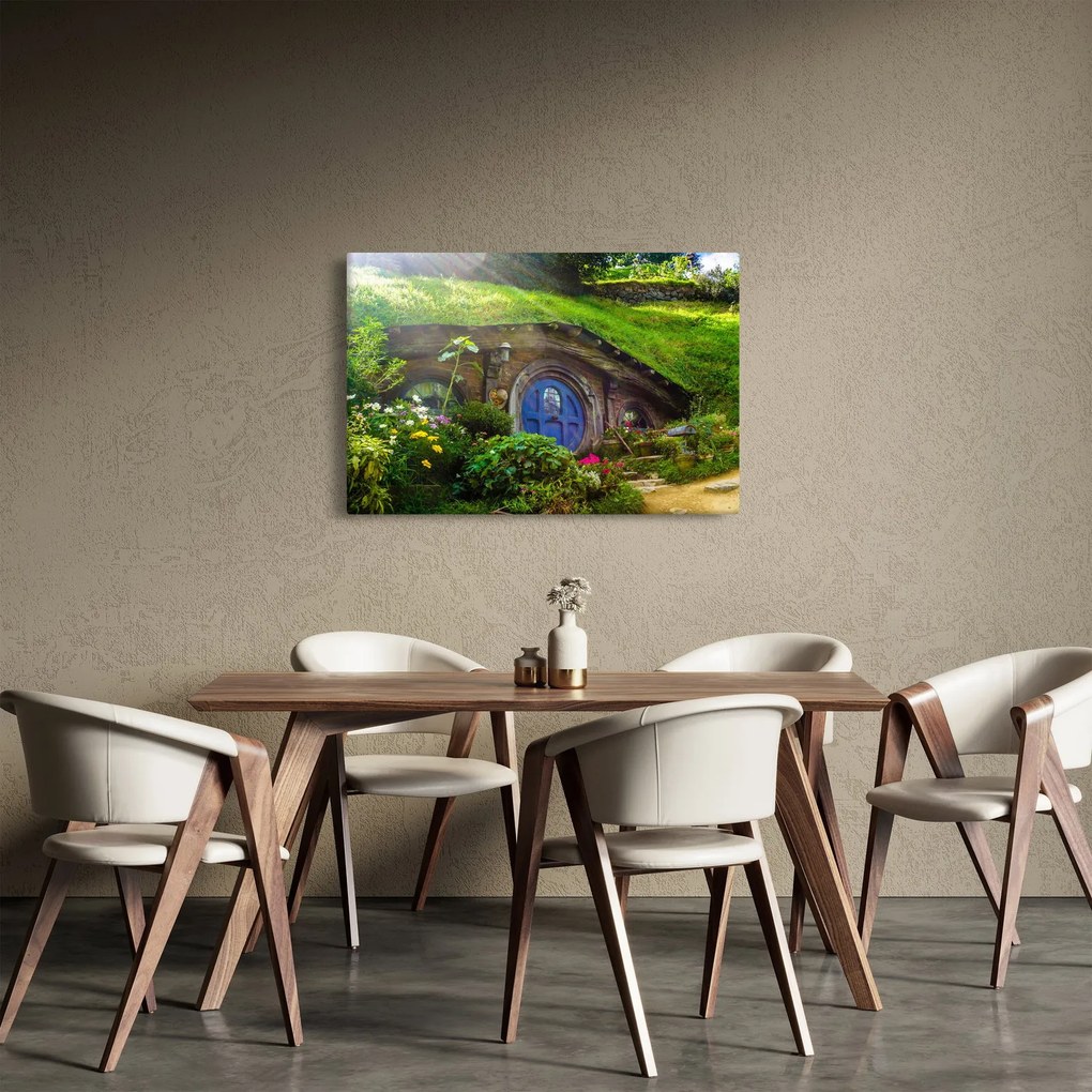 Tablou - Orasul Hobitin (90x60 cm)