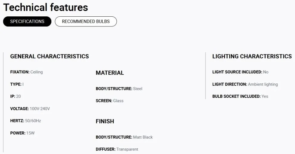 Lustra cu 7 Pendule design minimalist CLARA