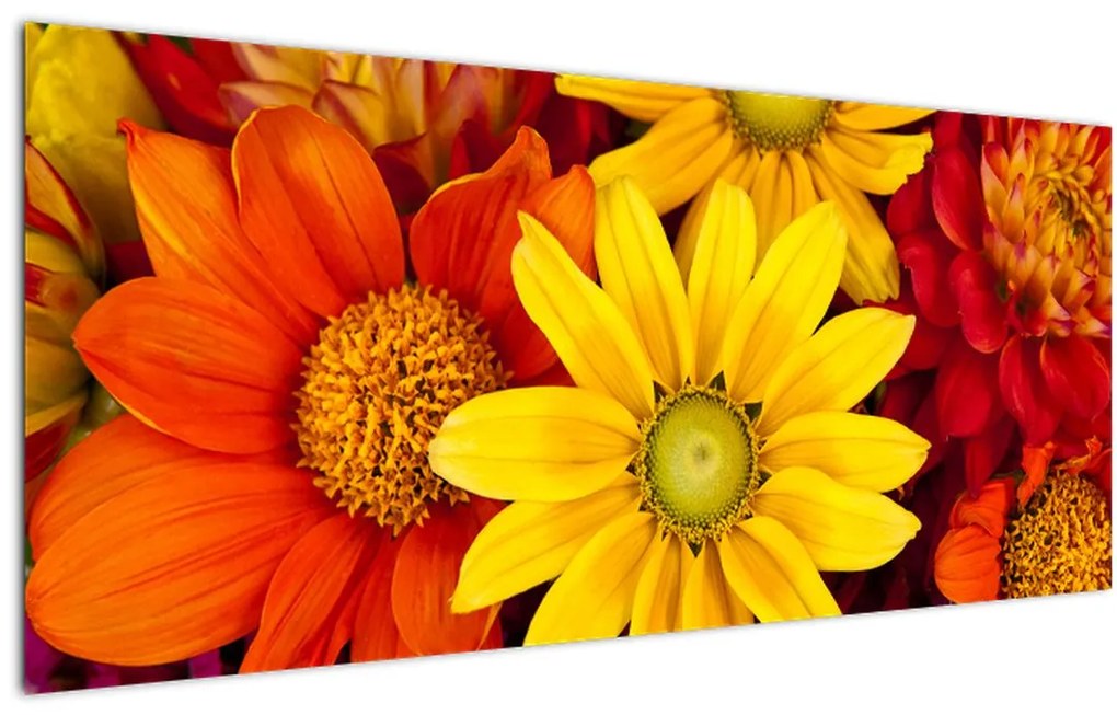 Tablou cu floare (120x50 cm)