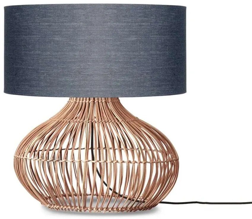 Veioza eco din ratan Kalahari L/4723 d.grey