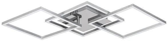 Lustră LED aplicată SIGURD LED/43W/230V crom lucios Rabalux 3200