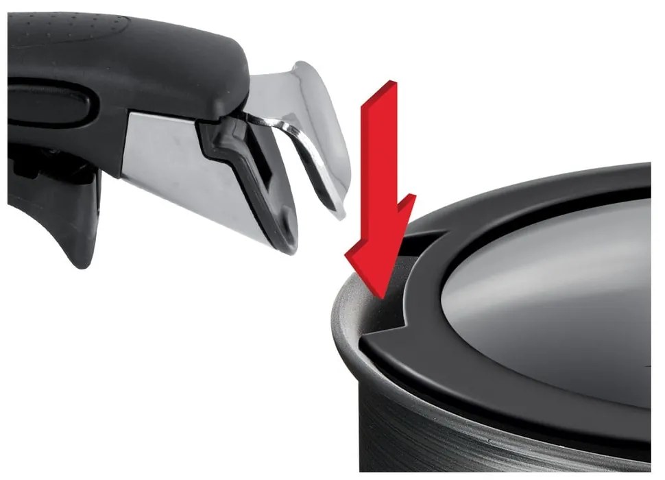 Set de capace 3 buc. din sticlă Ingenio L9849053 – Tefal