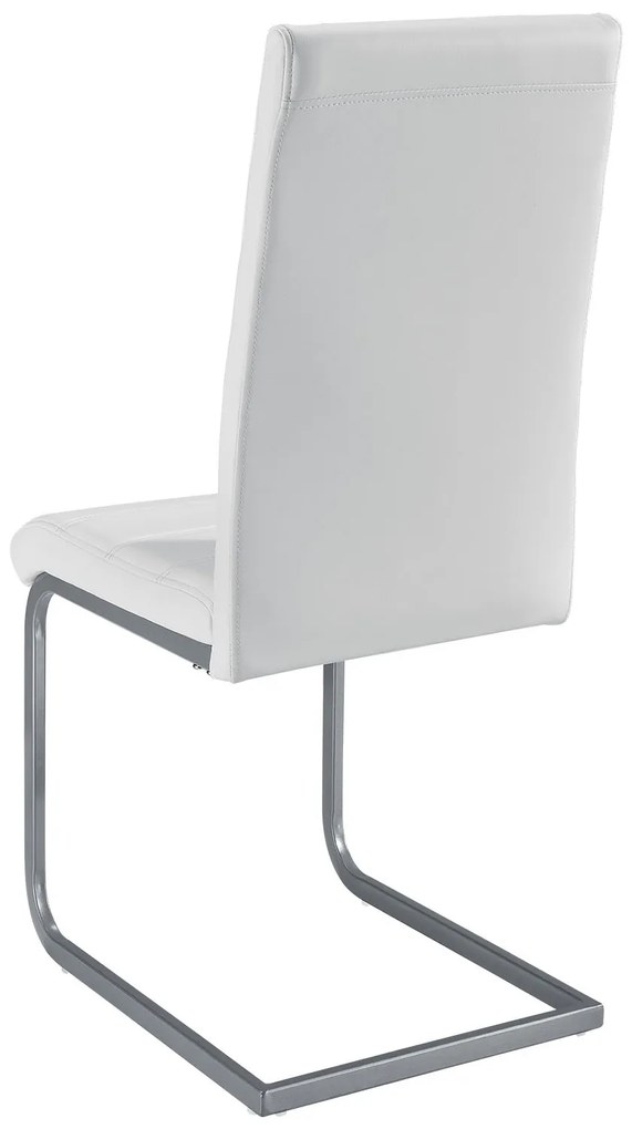 Juskys Set 2 scaune consola Vegas - alb