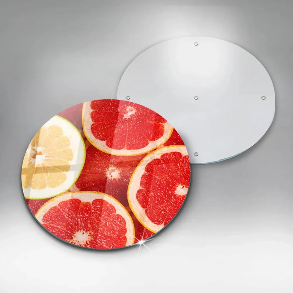 Tocător de bucătărie Felii de grapefruit