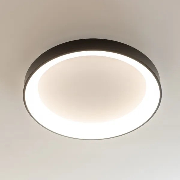 Brilagi - Plafonieră LED dimmabilă FALCON II LED/99W/230V, Ø 60 cm, negru + telecomandă