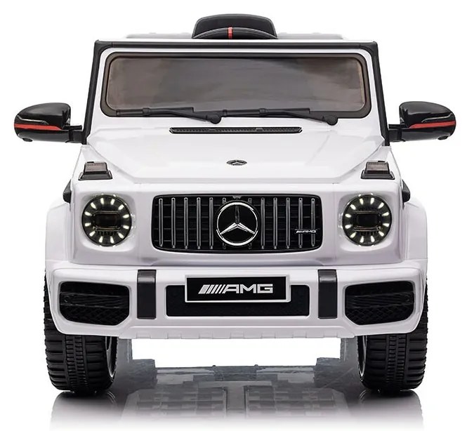 Mașină electrică Baby Mix Baby Mercedes-Benz G63AMG, alb