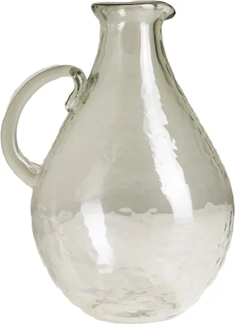 Carafa din sticla H27cm Hammered