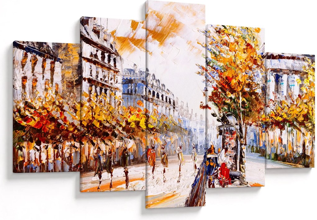 Tablou - Strada din Paris (150x105 cm)