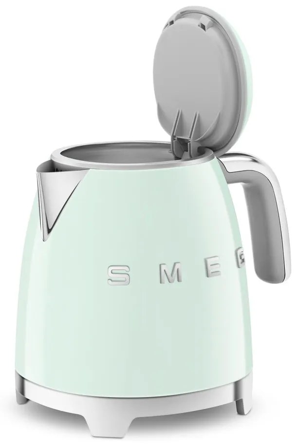 Ceainic electric verde deschis din oțel inoxidabil 800 ml Retro Style – SMEG