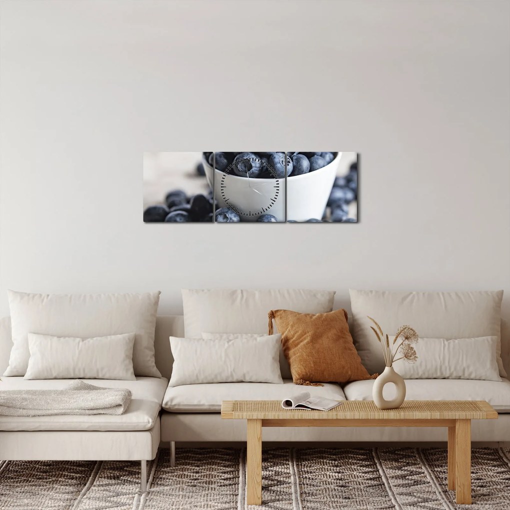 Tablou - Afine (cu ceas) (90x30 cm)