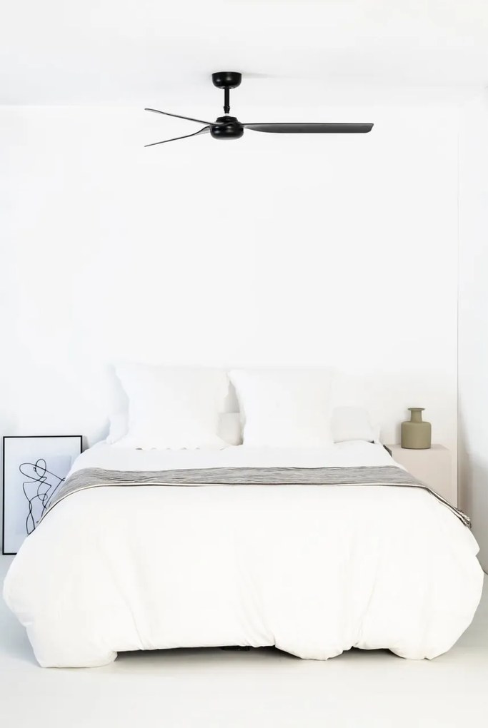 Ventilator de tavan cu telecomanda PUNT M negru