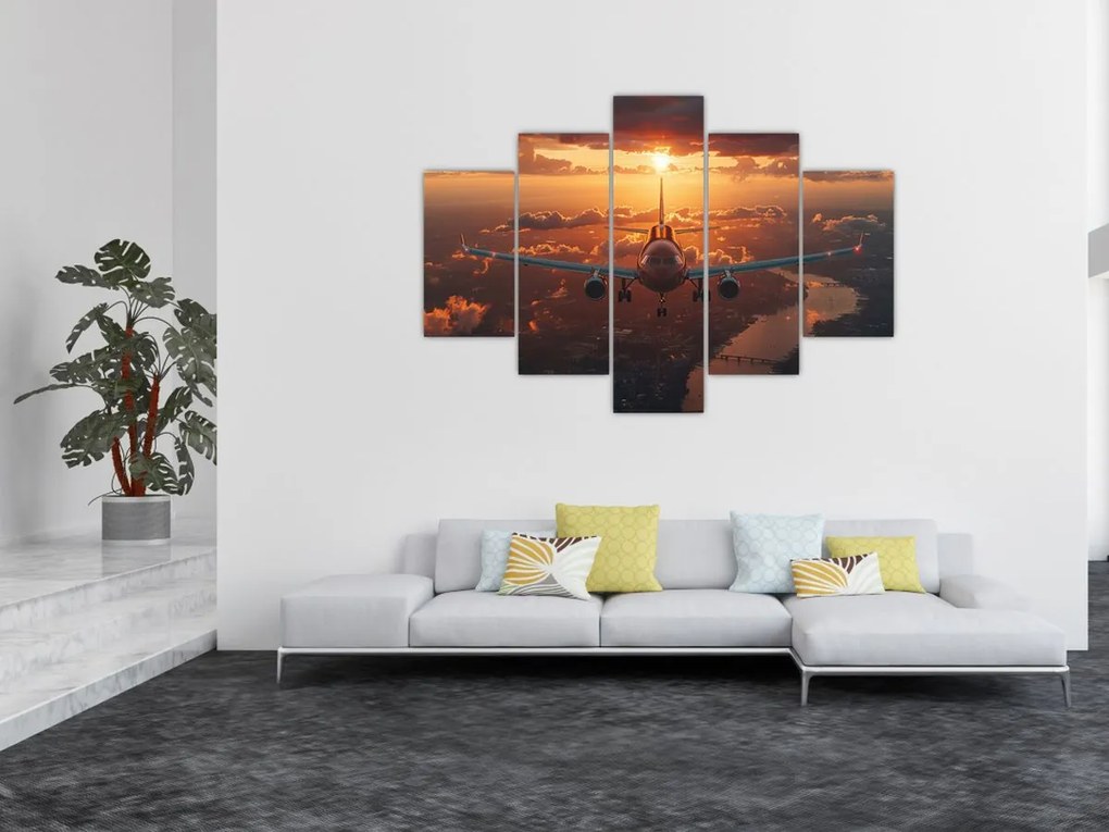 Tablou - Avion de transport (150x105 cm)