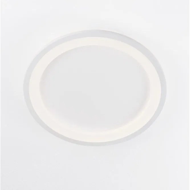 Plafoniera LED dimabila design modern Oggy alb 37cm