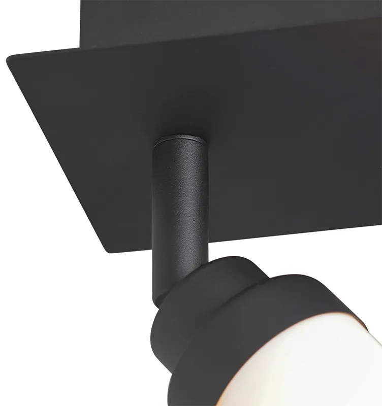 Spotlight modern pentru baie negru IP44 - Japie