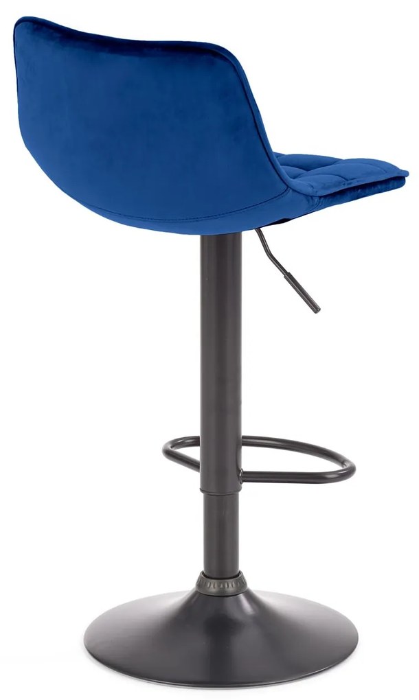 Scaun tip bar Hertha (albastru închis). 1039570