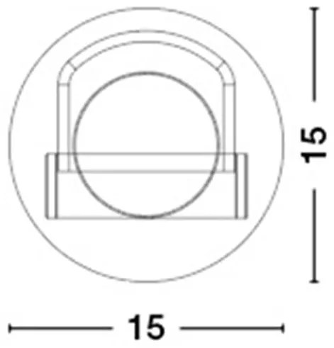 Aplica de perete LED ambientala Polso NVL-6161202