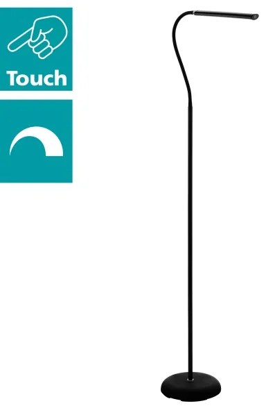 Eglo 96439 - Lampadar LED LAROA LED/4,5W/230V negru