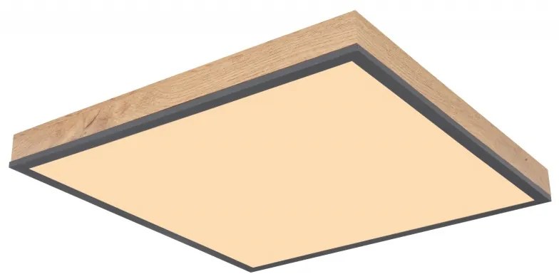 Plafoniera LED cu aspect lemn design slim DORO 24W