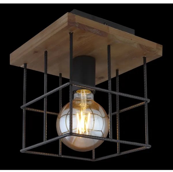 Lustră aplicată MERRIL 1xE27/60W/230V Globo 15530-1D