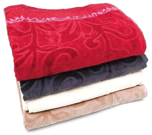 Prosop gri închis din bumbac 70x140 cm Skyline – JAHU collections