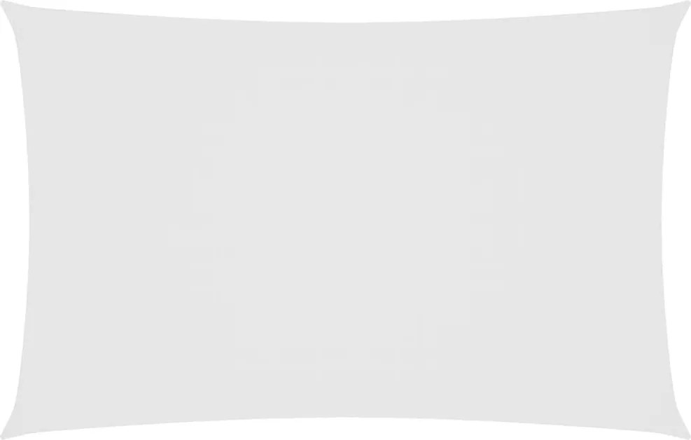 vidaXL Parasolar, alb, 6x8 m, țesătură oxford, dreptunghiular