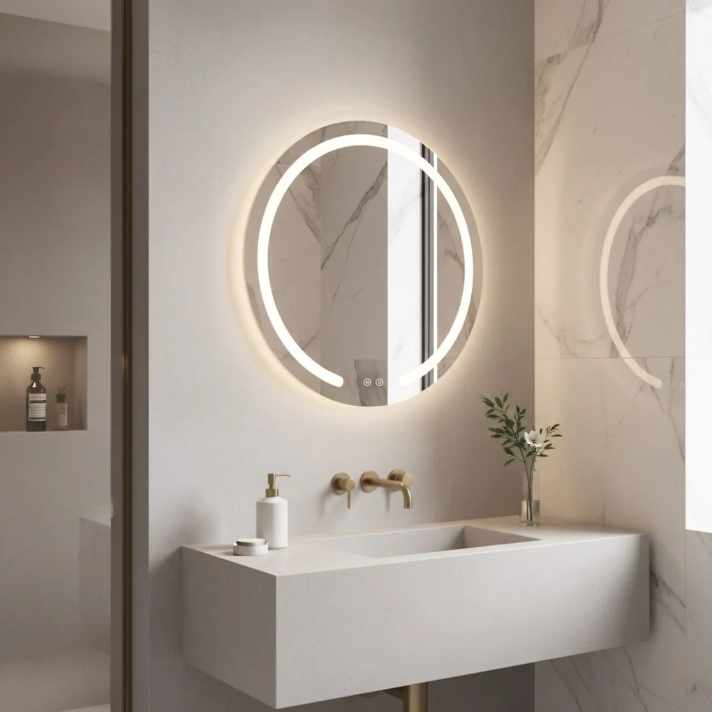Oglindă LED 50cm Modern