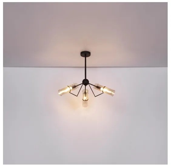 Globo 15353-3D - Lustră pe tijă GIJON 3xE14/40W/230V