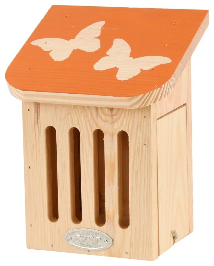 Căsuță din lemn de pin pentru fluturi Esschert Design Diapozitiv