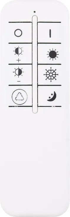 Plafoniera Smart LED CCT dimabila cu telecomanda KIQUE