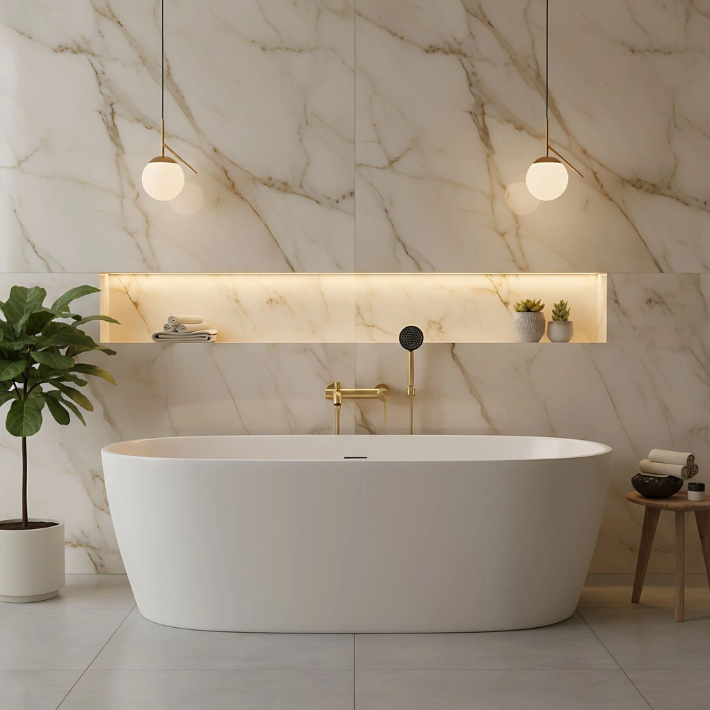 Baterie pentru cada Rea FOSTER Gold Brush