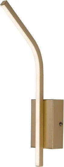Rabalux 75089 - Aplică LED de perete pentru baie TILMANN 10W/230V 4000K IP44 auriu