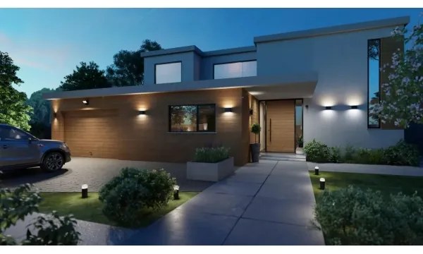 Aplică LED RGBW dimabilă de exterior Philips Hue DYMERA 2xLED/10,2W/230V IP44