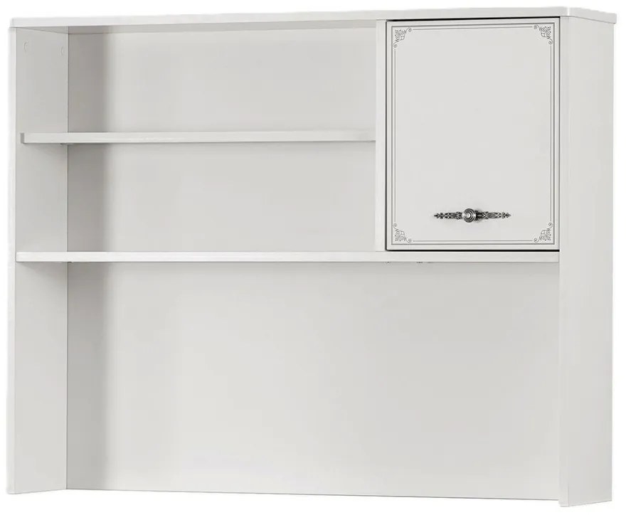 Unitate birou Perla S cu rafturi 109x26x87 cm ,   Organizare practica pentru carti si accesorii