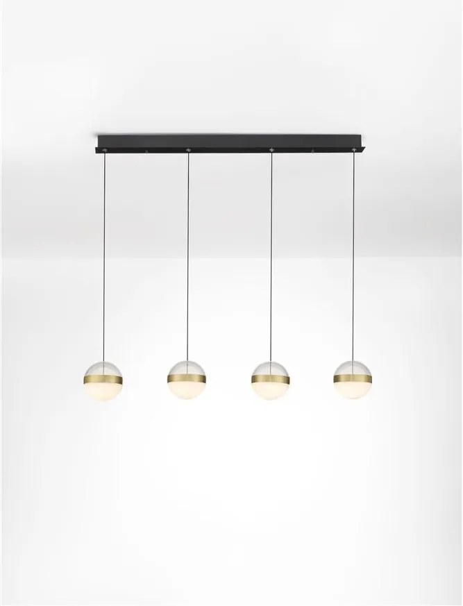Lustra cu 4 Pendule LED stil modern ALAZ