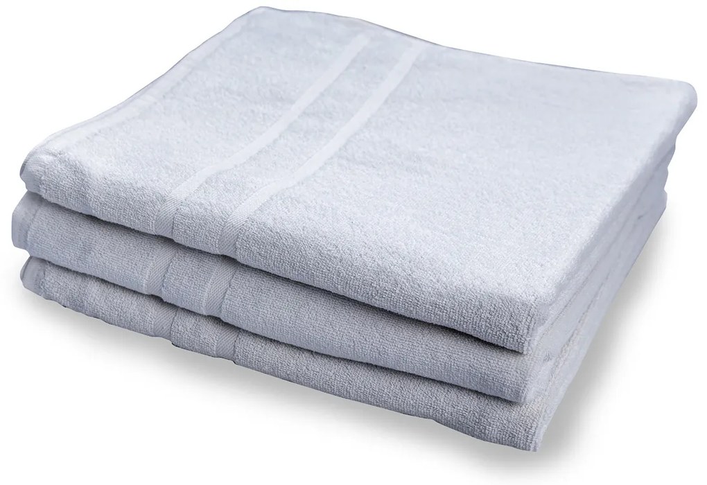 Prosop hotelier Royal 50 x 100 cm alb, 100% bumbac